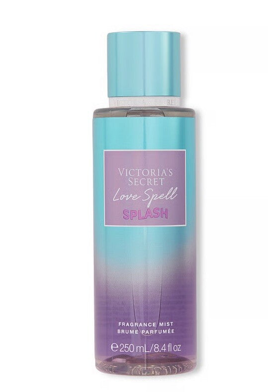 Victoria's Secret Love Spell Splash Fragrance Mist Set 8.4 fl oz 2xBottles w/box