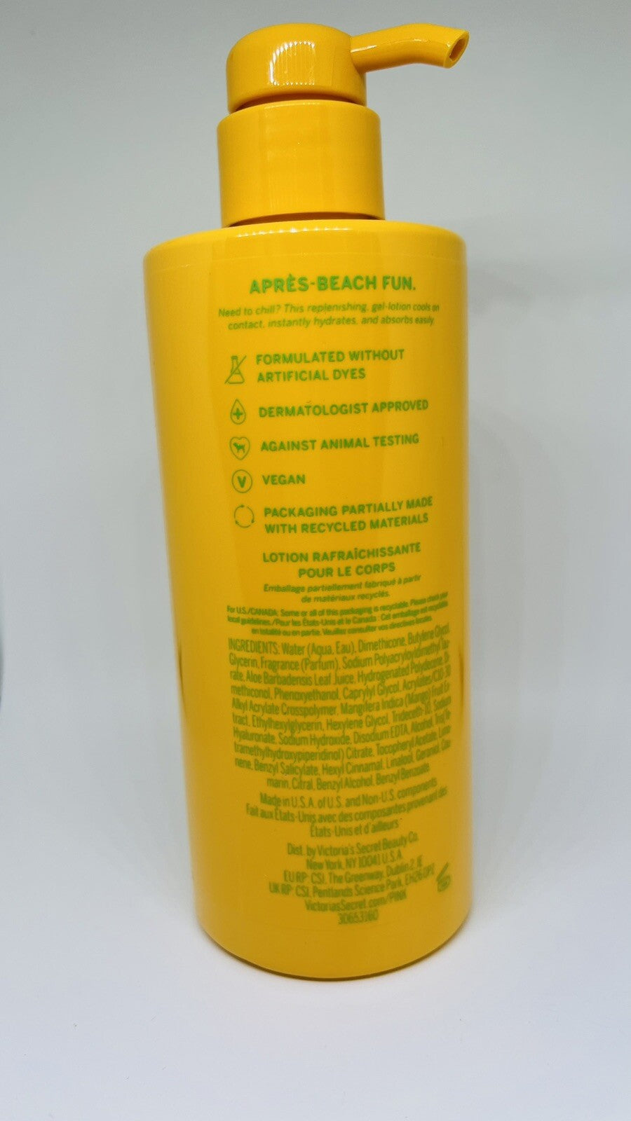 Victoria's Secret Pink Cooling Body Lotion Mango 12 fl.oz/355 ml NEW With Box