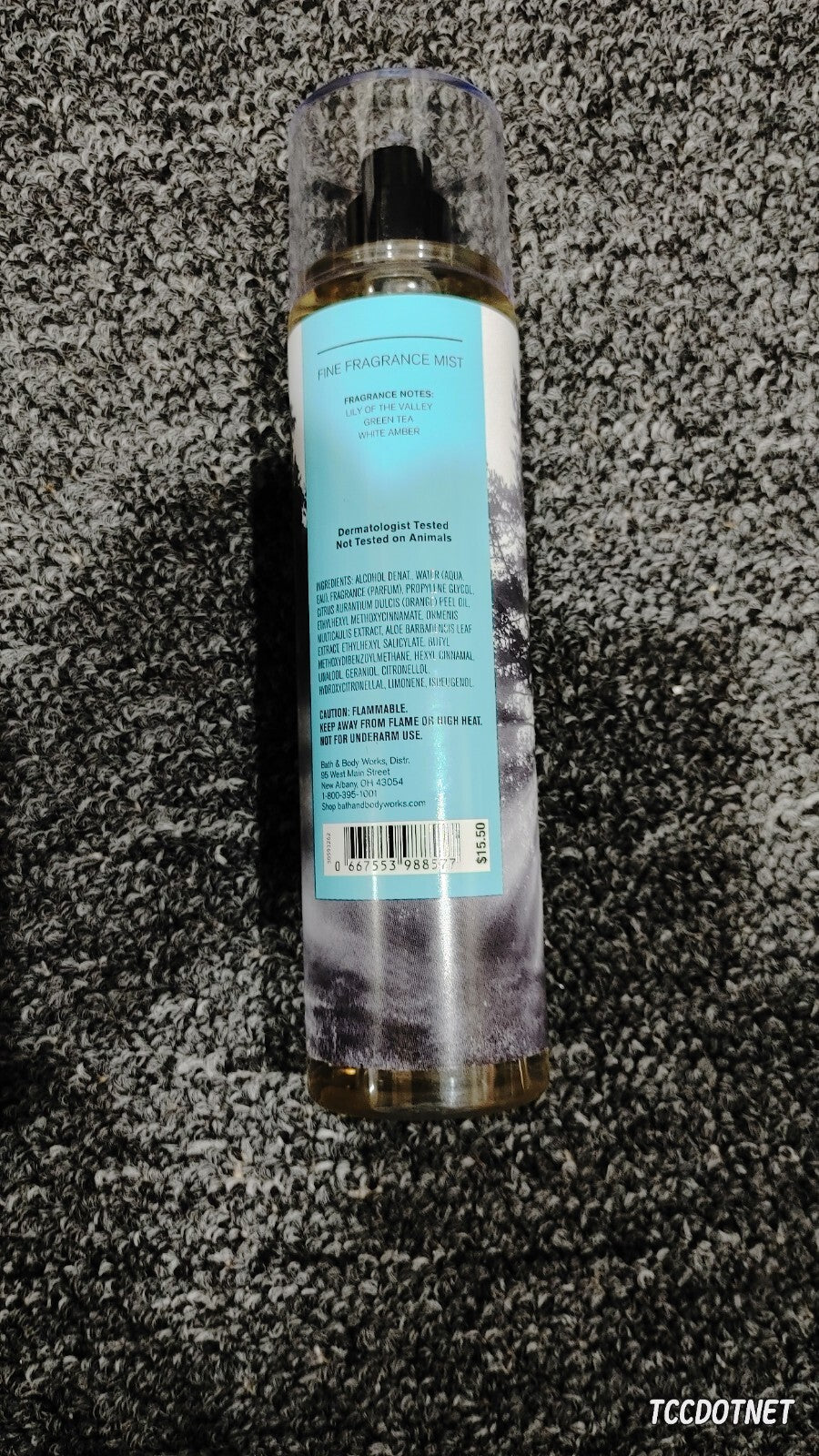 Bath and Body Works MISTY MORNING Fragrance Body Mist 8 fl oz / 236ml * NEW *
