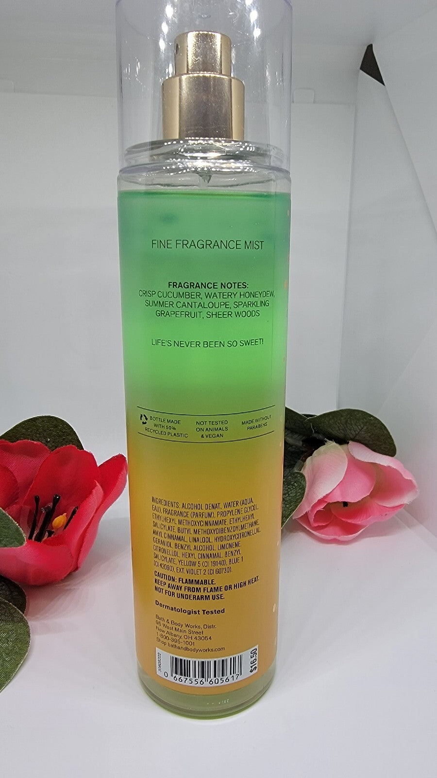 BATH & BODY WORKS Cucumber Melon FINE FRAGRANCE MIST SPRAY 8 oz / 236 mL