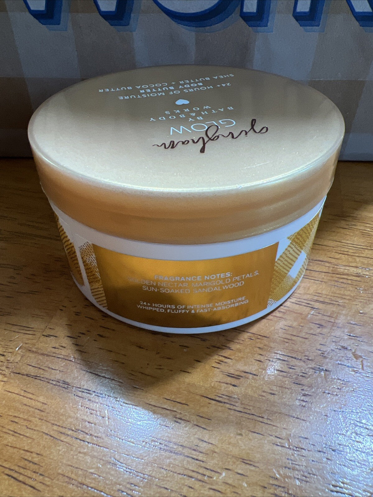 Gingham GLOW Body Butter 6.5 oz Bath & Body Works NEW Free Shipping