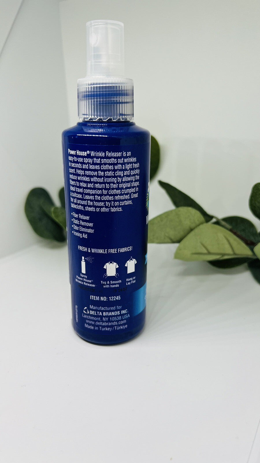 Powerhouse Wrinkle Releaser Rapid Touch Up Fabric Spray FRESH Scent 5fl oz 2Pack