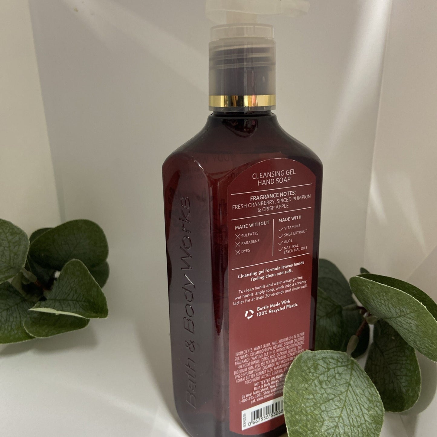 The Perfect Autumn Cleansing Gel Hand Soap Bath & Body Works 8 oz New