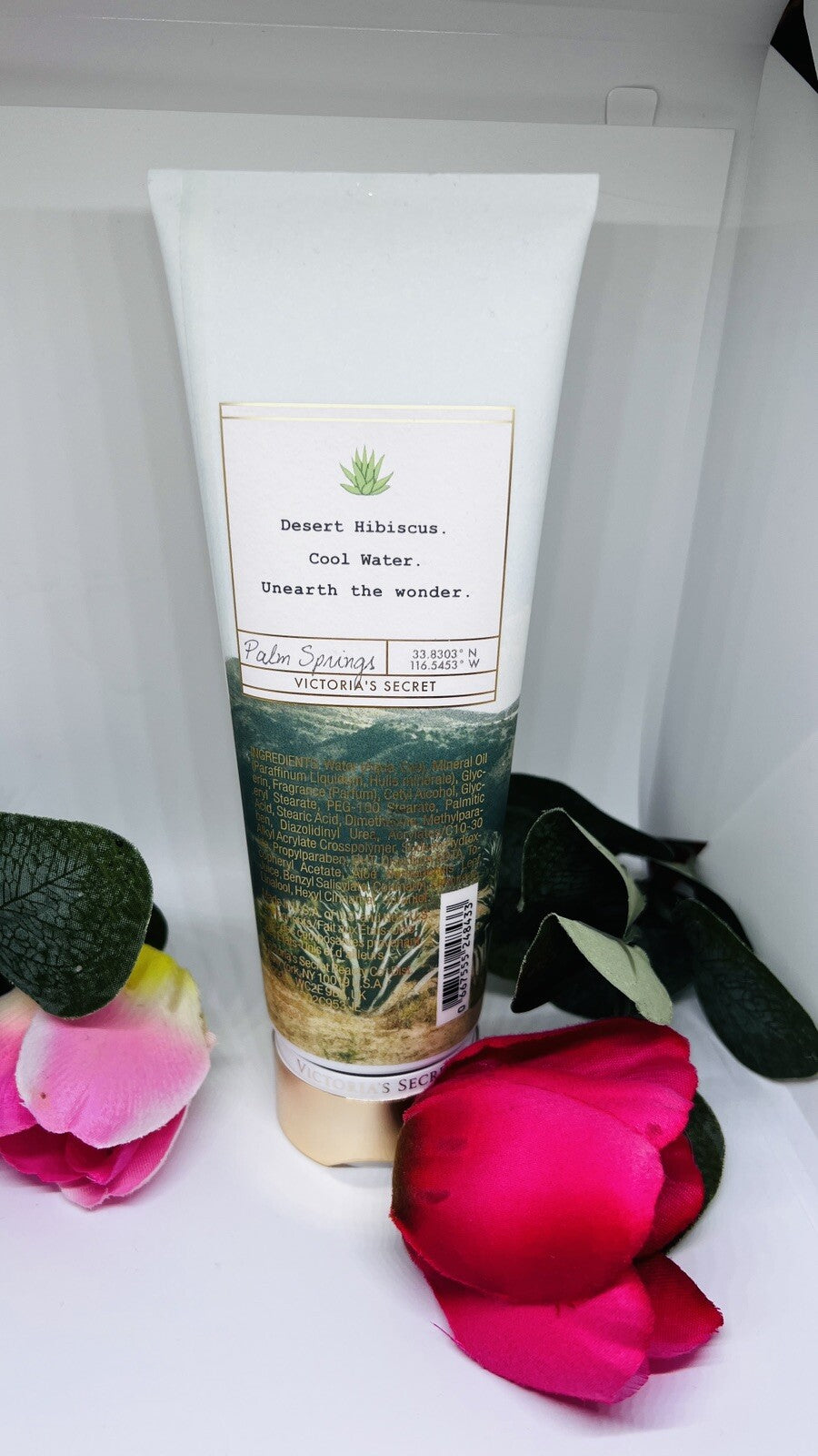 VICTORIA'S SECRET CACTUS WATER BODY FRAGRANCE LOTION 8 OZ -NEW