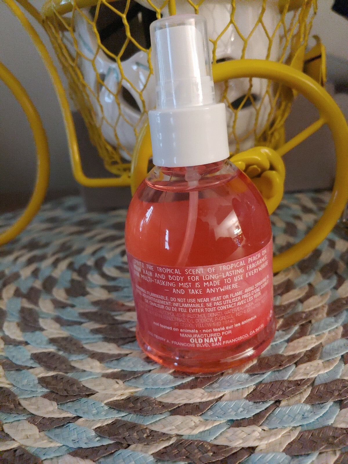Old Navy Tropical Peach Fragrance Hair & Body Mist Limited Edition