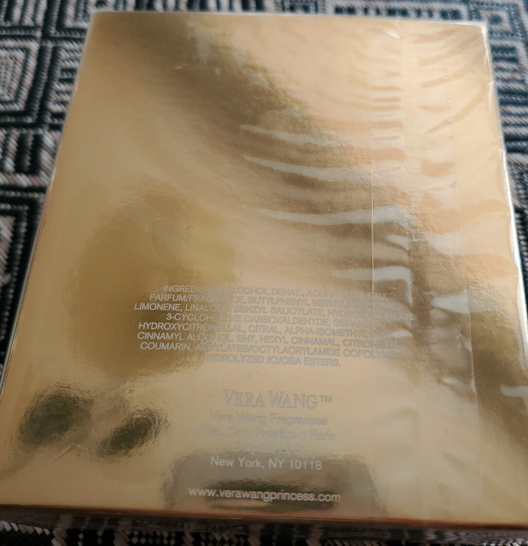 VERA WANG GLAM PRINCESS EDT SPRAY 3.4 FL.OZ (100 ML) NEW IN SEALED BOX