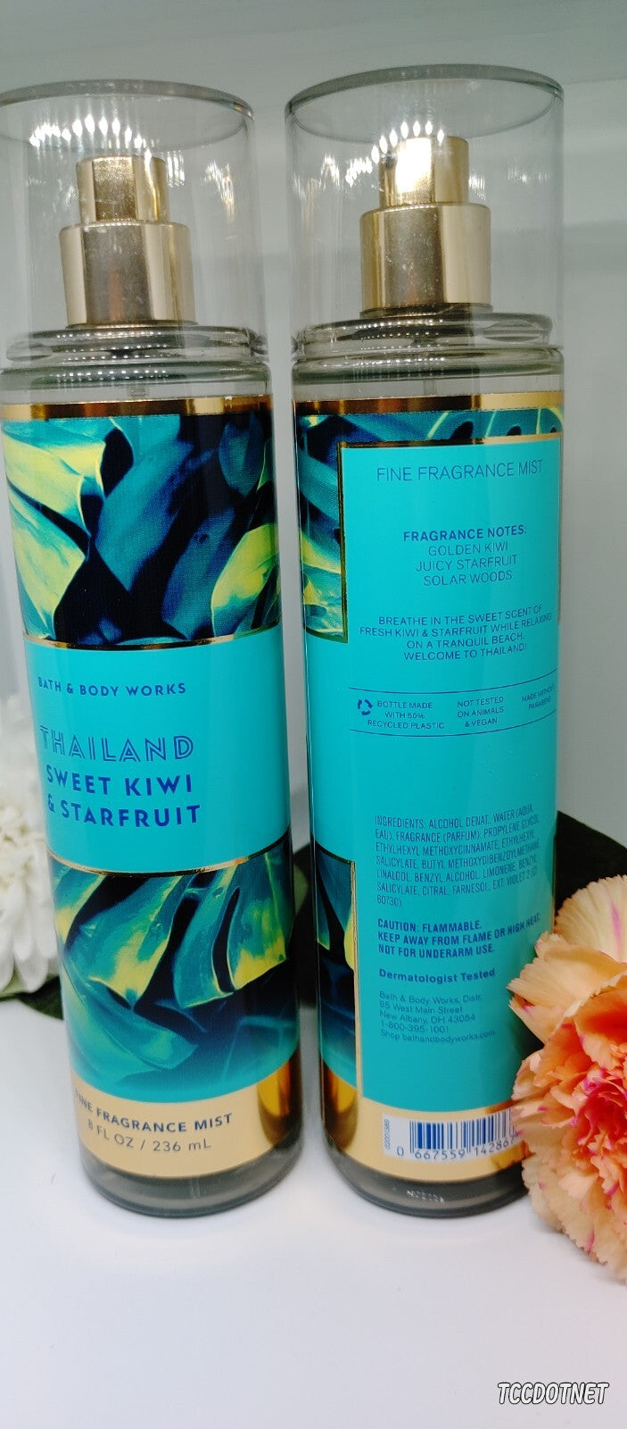 NEW BATH & BODY WORKS Thailand Sweet Kiwi & Starfruit Body MIst, 8 oz