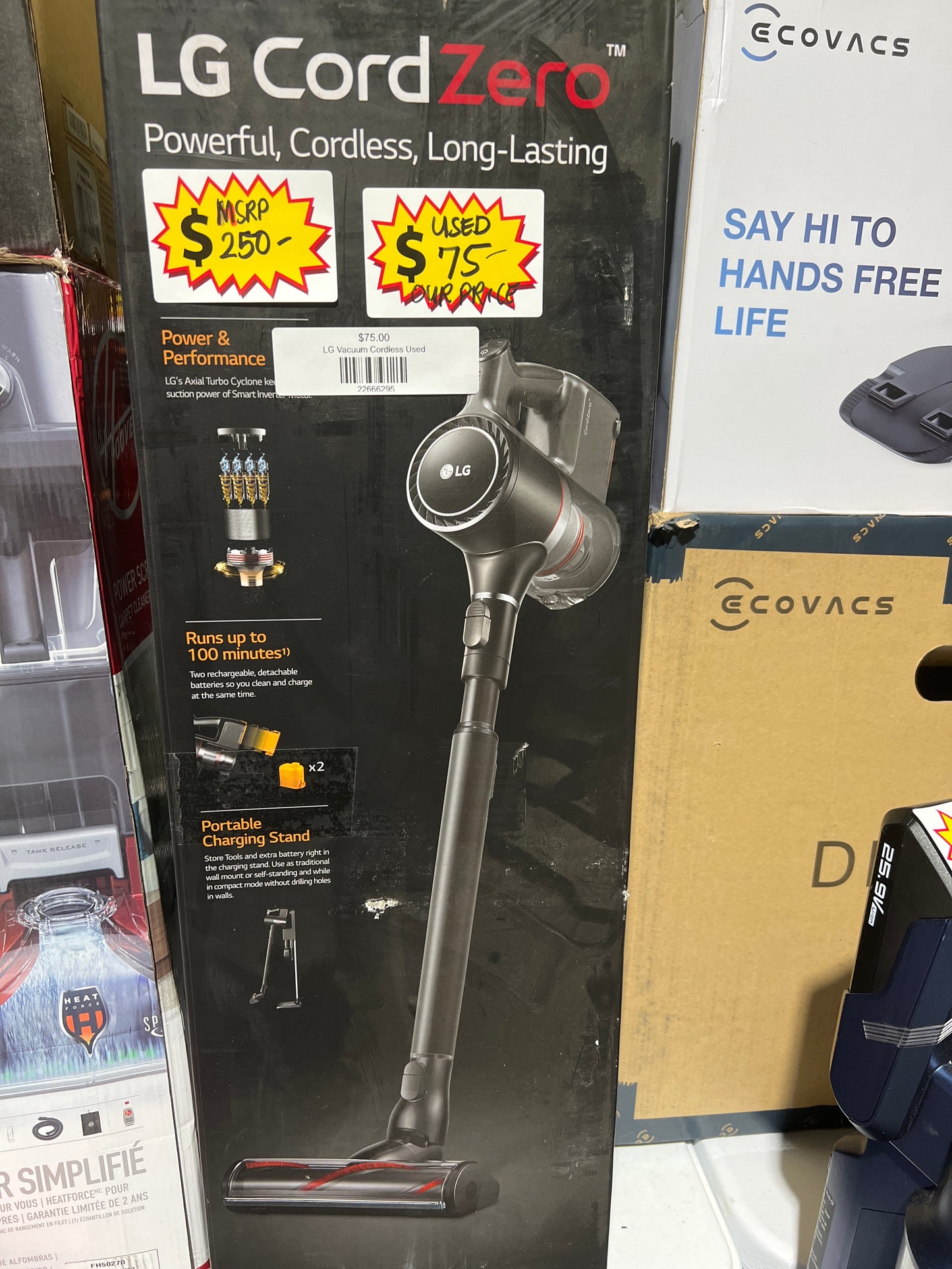 LG Vacuum Cordless Used