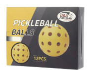 12 Pack Pickleball Balls 74mm Pro
