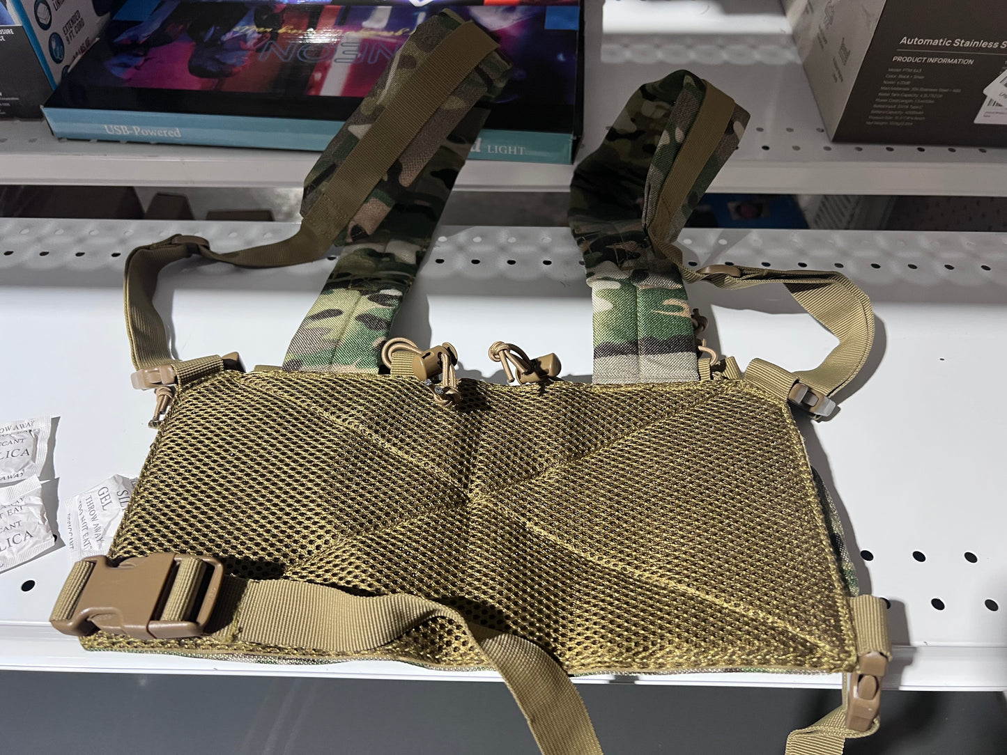 GENILU Tactical Chest Bag with quick release system Molle chest bag