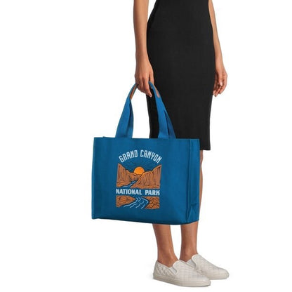 National Parks Women's Grand Canyon Tote Bag Blue NWT