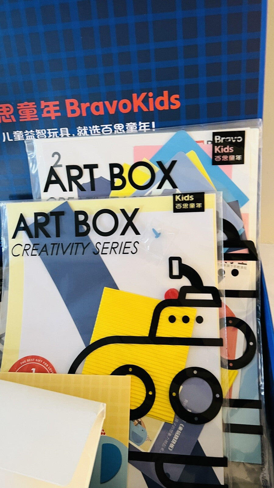Art set Bravokids Artist Co-brand Handcraft Box 10-sets(Open Box) SRP $98