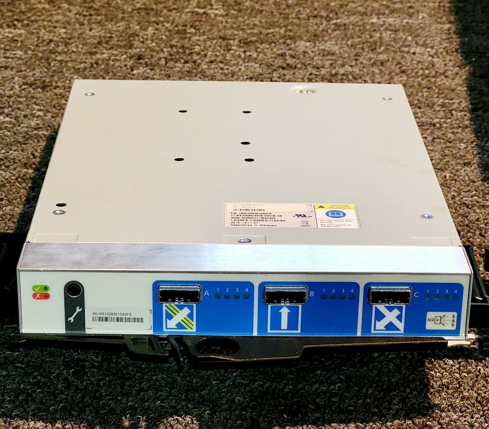 Dell Compellent HB-SBB2-E601-PSI 0952913-07 6GB SAS EBOD Controller