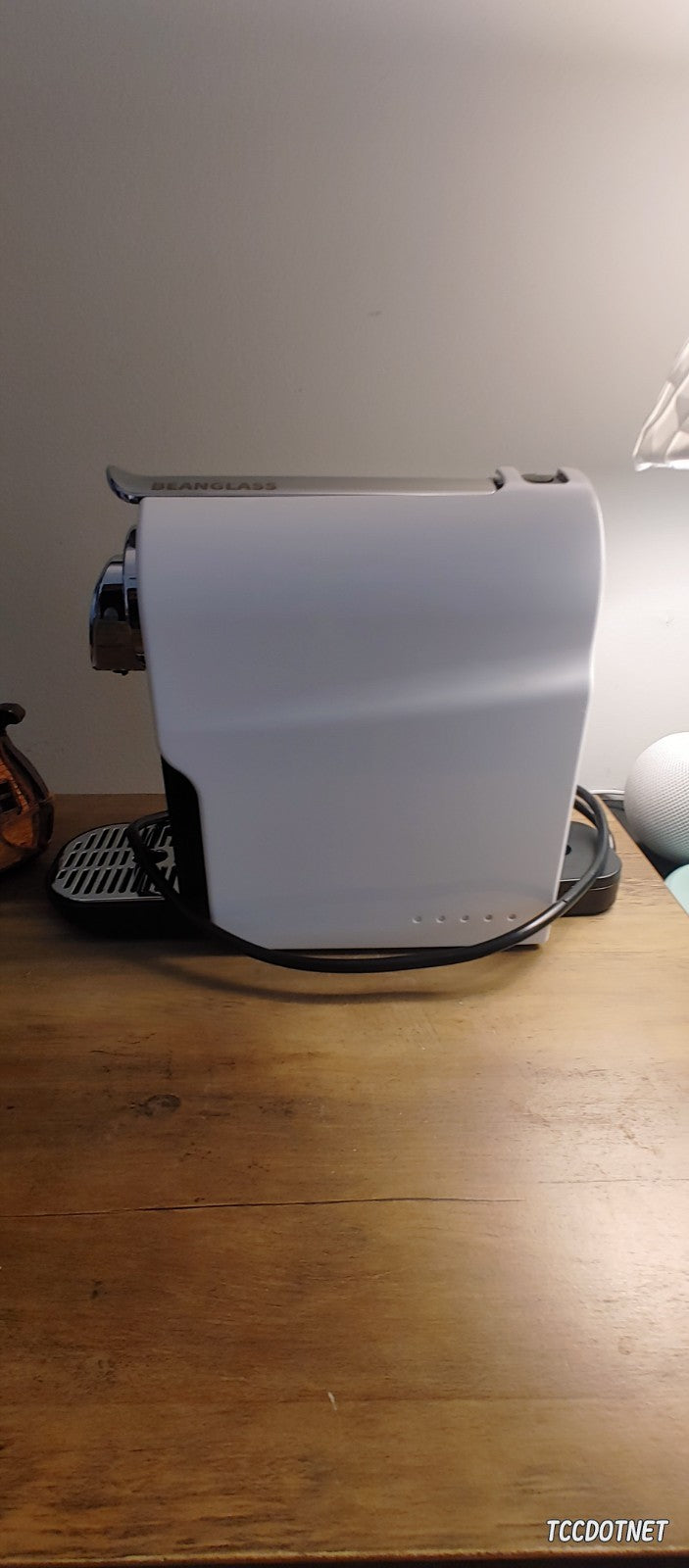 BeanGlass Espresso Pod Machine  Compact Capsule 👉Missing Water Tank
