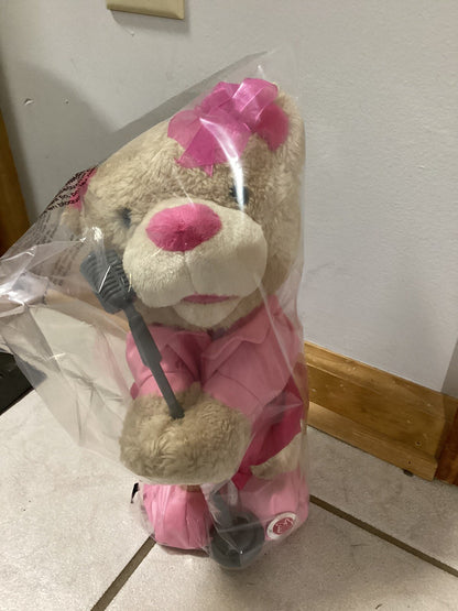 Sound N Light Animatronics Animated Singing Girl Bear The Night We Met VIDEO
