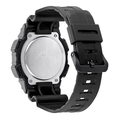 Casio W735H-1AV, Black, 100m Water Resistance /Resin Men Watch w/free Clear case