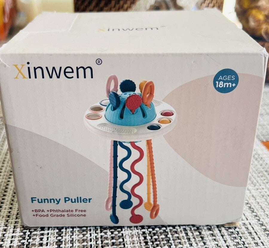 Montessori Funny Puller Sensory Development Silicone Finger Lala Baby Play Toy