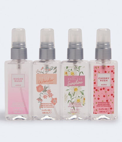 Aeropostale Fragrance Mist Sugar Rush Endless Wonder Petals Endless Sunshine Set