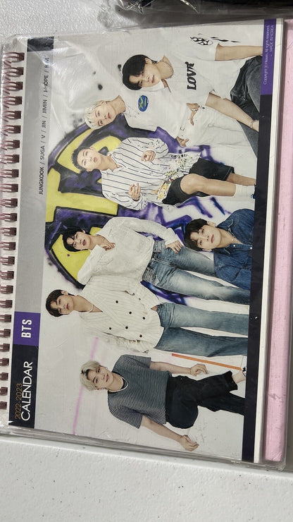 BTS KPop, TEAR No Photo Cards + 2022-2023 Photo Calendar+ Crossbody Bag