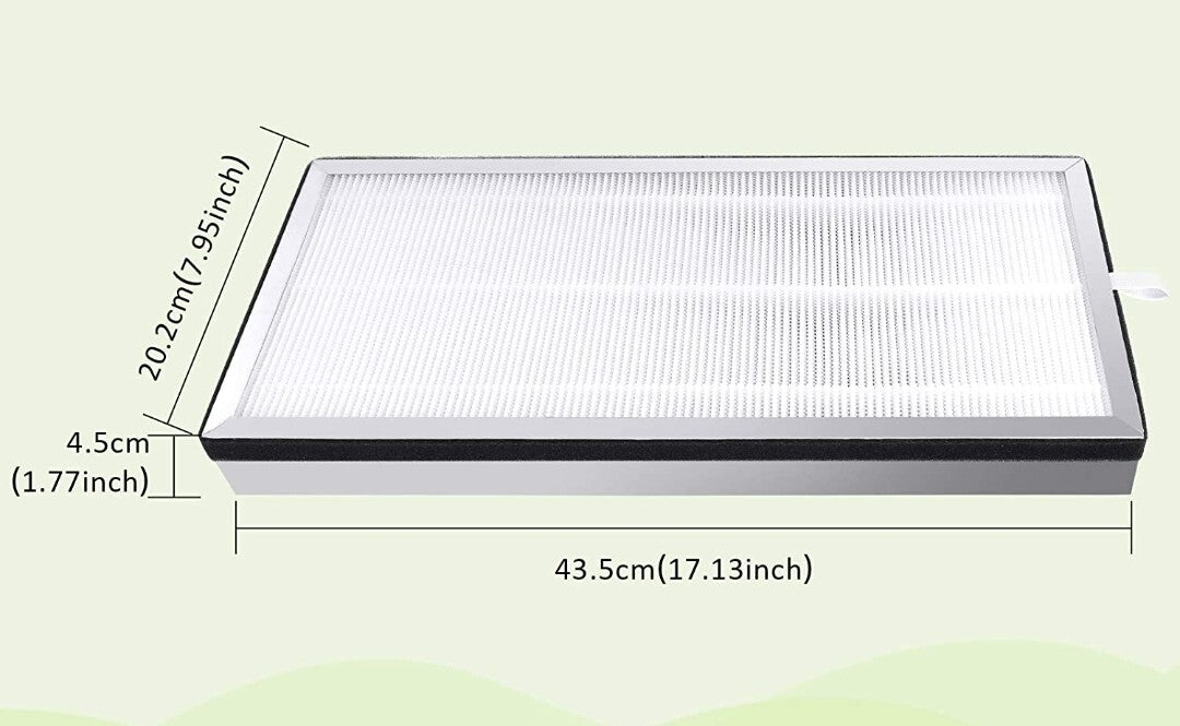 KeeTidy 2 Pack True Hepa Air filter Activated Carbon NEW IN BOX MA-40-80