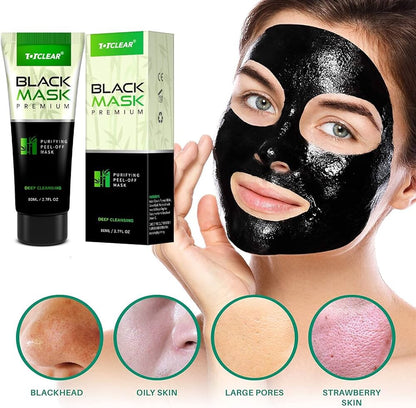 TOTCLEAR Purifying Acne Peel-off Mask ​Facial Cleansing Blackhead Remover NIB