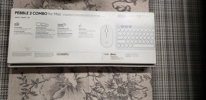 LOGITECH PEBBLE 2 COMBO WIRELESS KEYBOARD AND MOUSE 920-012201- WHITE Studio