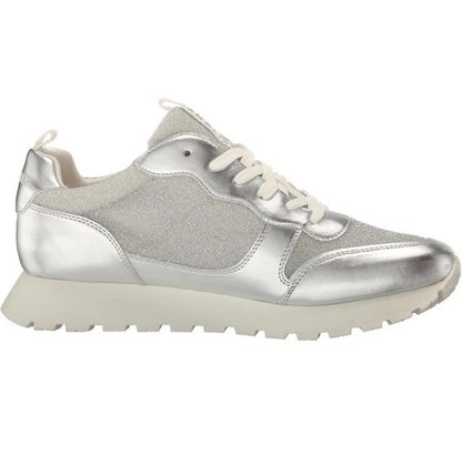 Sam & Libby Women's Randal Sneaker Lace Up Size 8.5 Silver