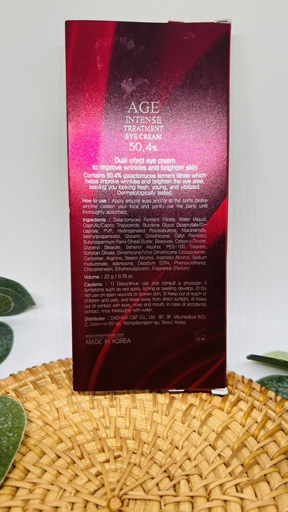 FROM NATURE Age Intense Treatment Eye Cream Improves Wrinkles 0.78 oz Exp: 01/25