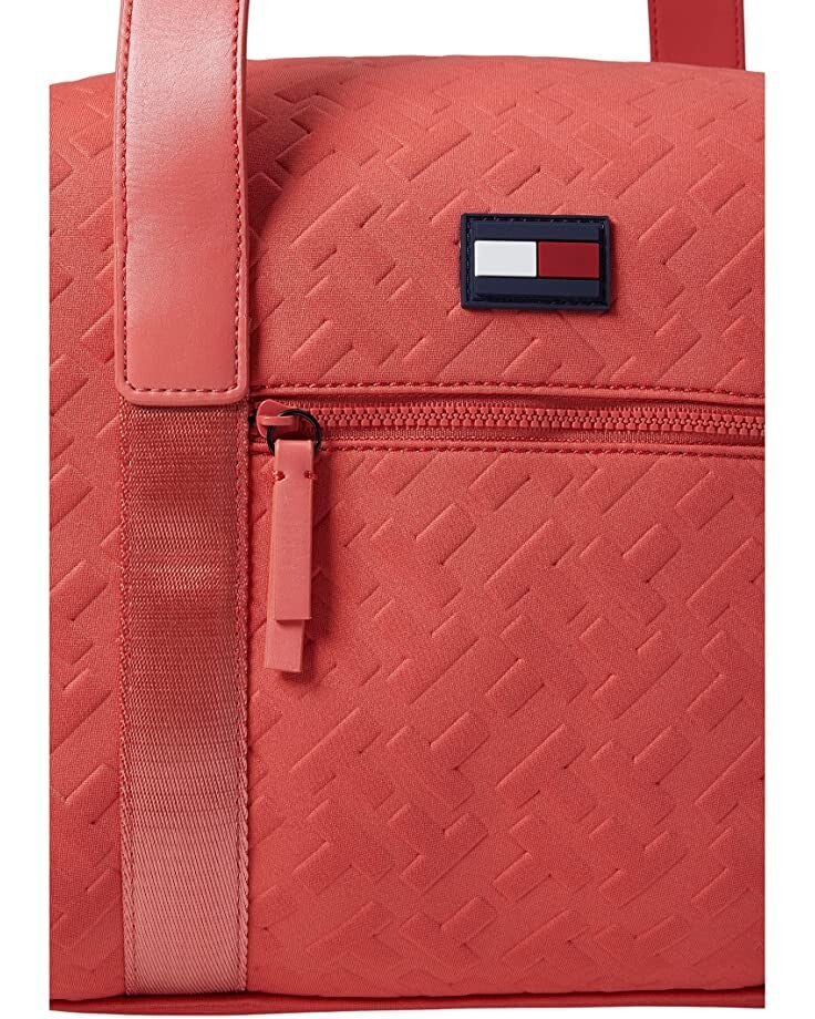 Tommy Hilfiger Duffle Bags Drew II – Convertible Duffel with Pouch – TH Bias