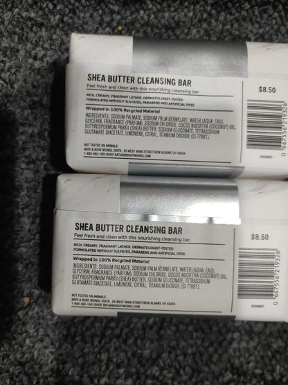 Bath & Body Works Clear Horizon Men's Collection Shea Butter 2 Bars Soap