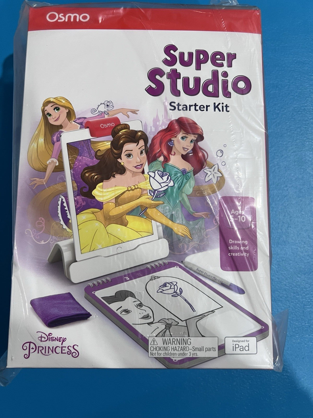 Osmo Super Studio Disney Princess Starter Kit Ages 5-10 Drawing and Creativity