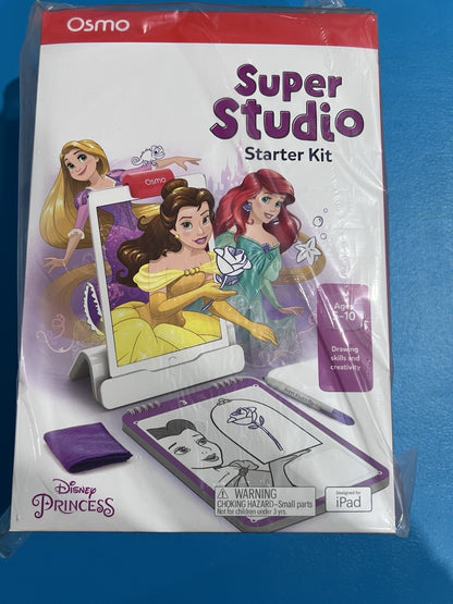 Osmo Super Studio Disney Princess Starter Kit Ages 5-10 Drawing and Creativity