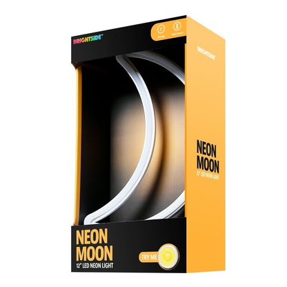 Moon Neon Sign - Moon Neon Light for Bedroom, Desk, Table Decorations NIB
