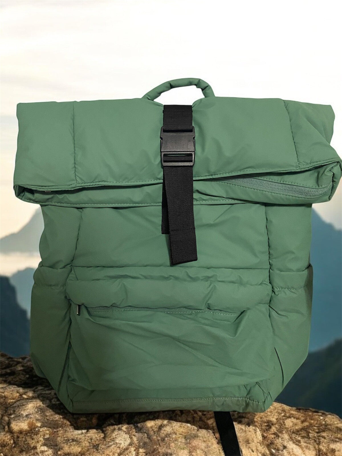 Puffer 16in Backpack Trolley Sleeve Zipper Compartment Fit 15in Laptop Travel