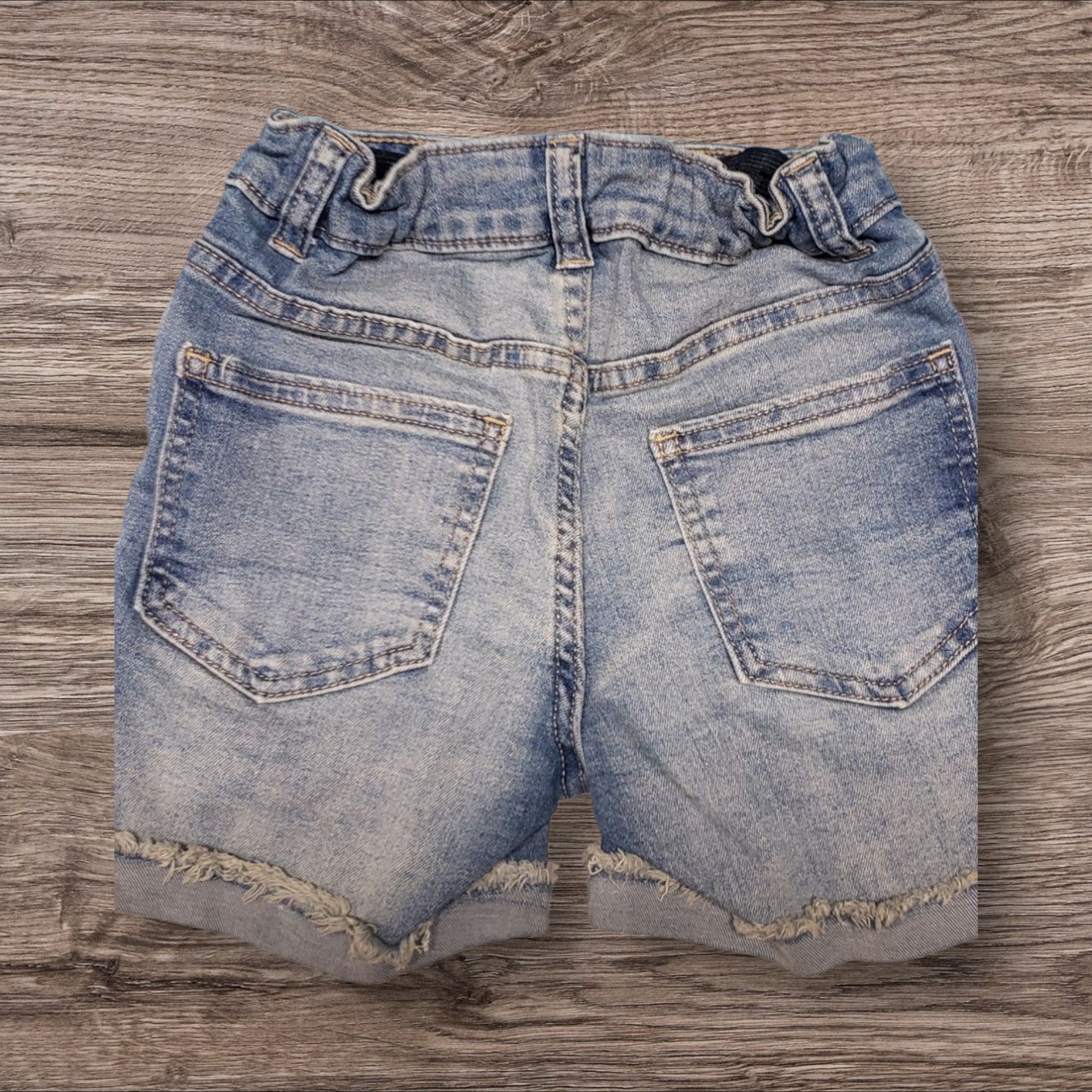Wonder Nation Girl's Denim Blue Jean Shorts &Sleeveless tops Size 7/8