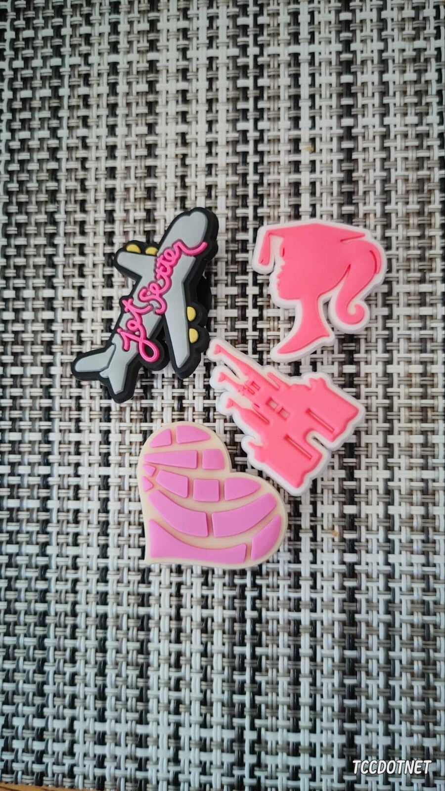 Barbie Movie Set Crocs Shoe Charms Jibbitz Girl Pink Car Heel NEW ( Pls Choose)