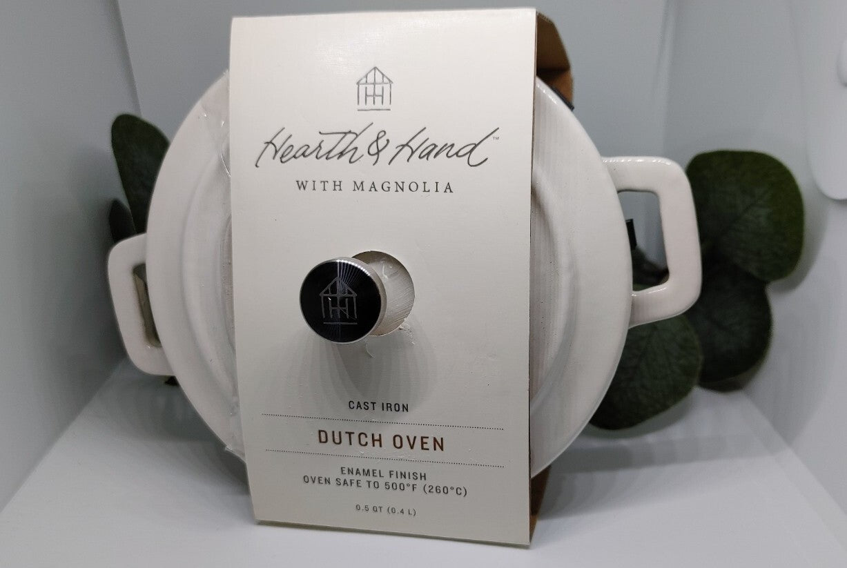 Hearth & hand with Magnolia Dutch oven enamel dish 0.5 qt 0.4L New