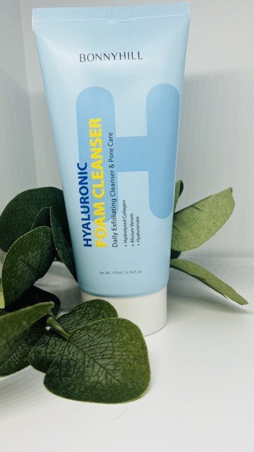 Bonnyhill Hyaluronic Foam Cleanser Daily exfoliating cleanser & Pore Care 5.74oz