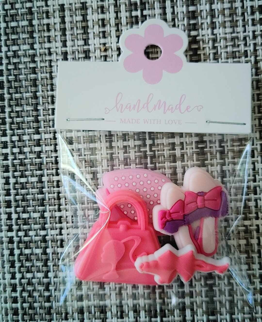 Barbie Movie Set Crocs Shoe Charms Jibbitz Girl Pink Car Heel NEW ( Pls Choose)