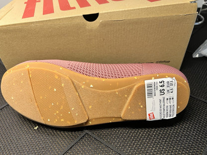 fitflop™ Women's 6.5 Allegro Multi-Knit Ballet Pumps Slip-On Shoes in Warm Rose