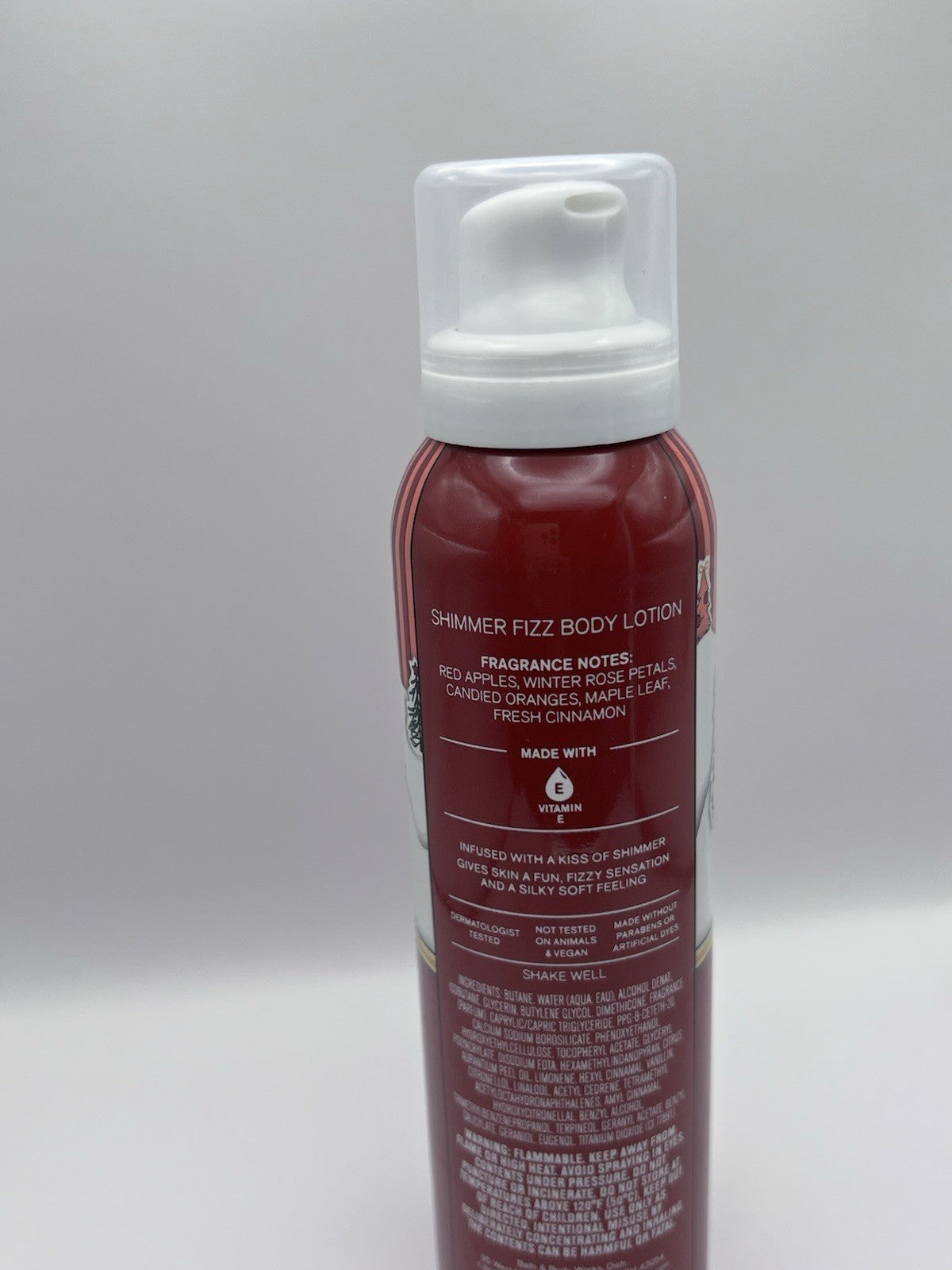 ALL NEW Winter Candy Apple Shimmer Fizz Body Lotion 3.5 oz Bath & Body Works