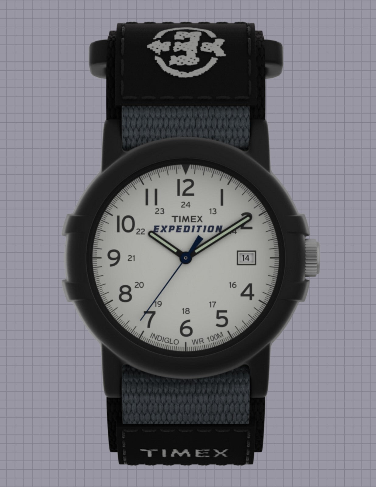 Timex T49713 Men's Expedition Camper Black Nylon Band 38mm Band Watch 3 New