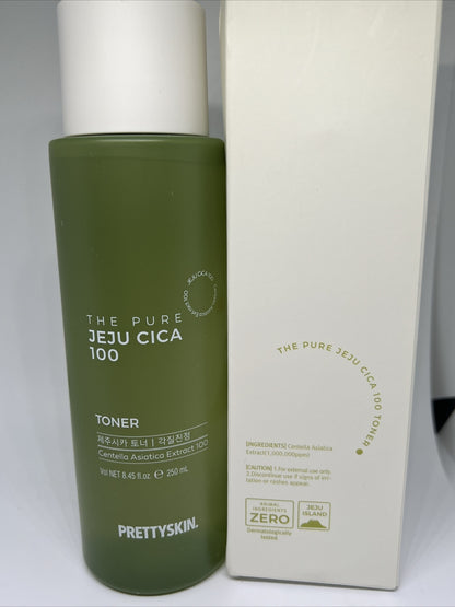 PRETTY SKIN The Pure Jeju Cica 100 Toner 250ml Vitalizing Toner Korean Skin Care