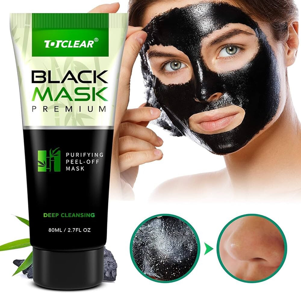 TOTCLEAR Purifying Acne Peel-off Mask ​Facial Cleansing Blackhead Remover NIB
