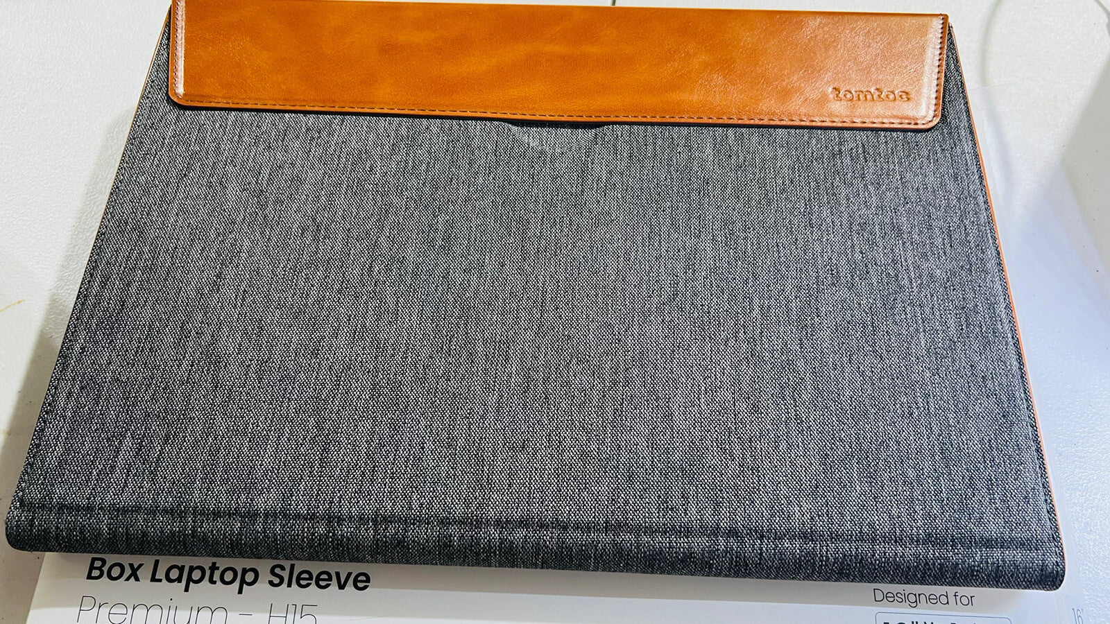 Tomtoc Box Laptop Sleeve Premium For 16” Mac Book Pro New
