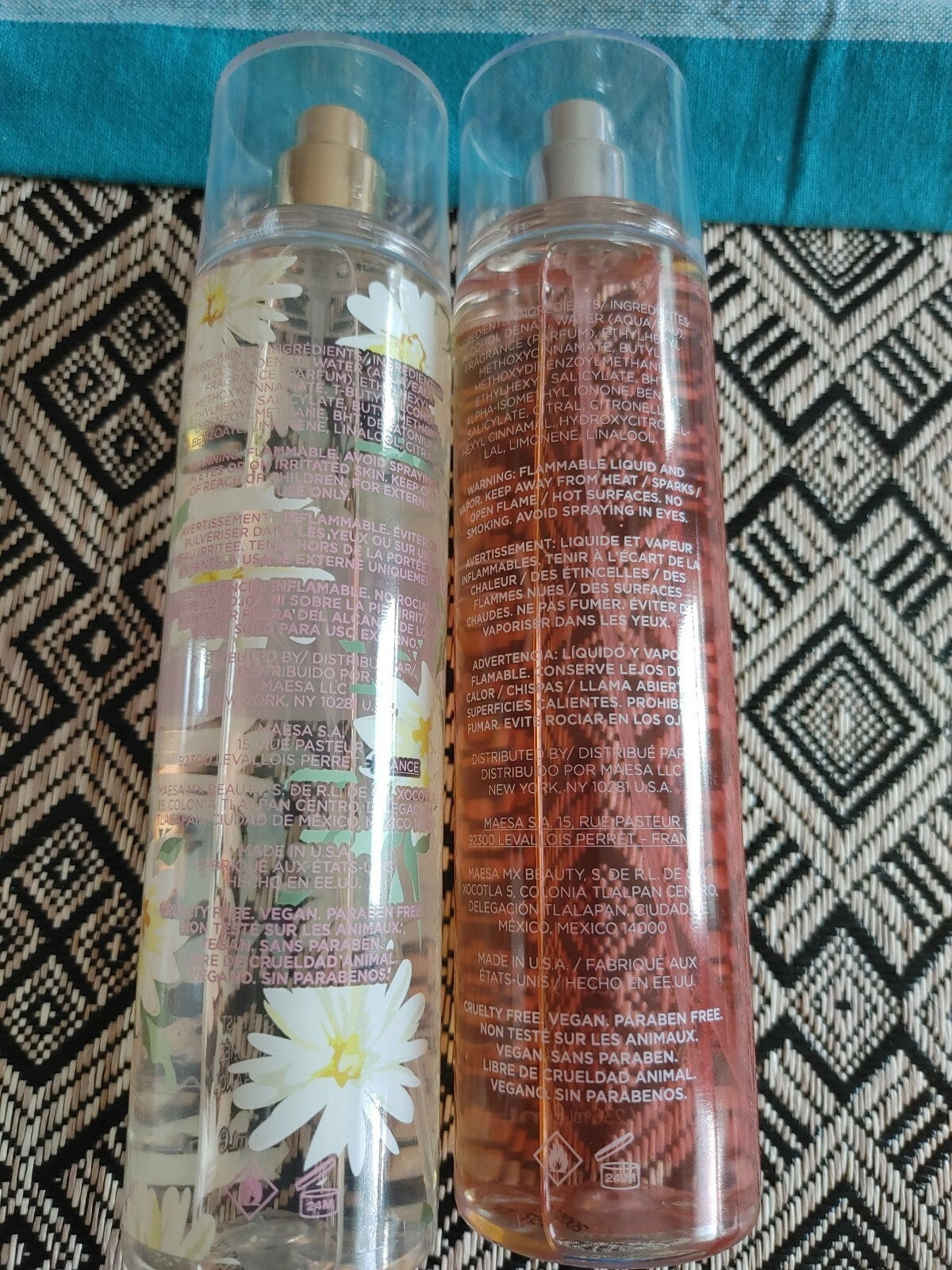 Aeropostale Women 2X Fragrance Mist 8fl oz. each Truly Free &Endless Sunshine