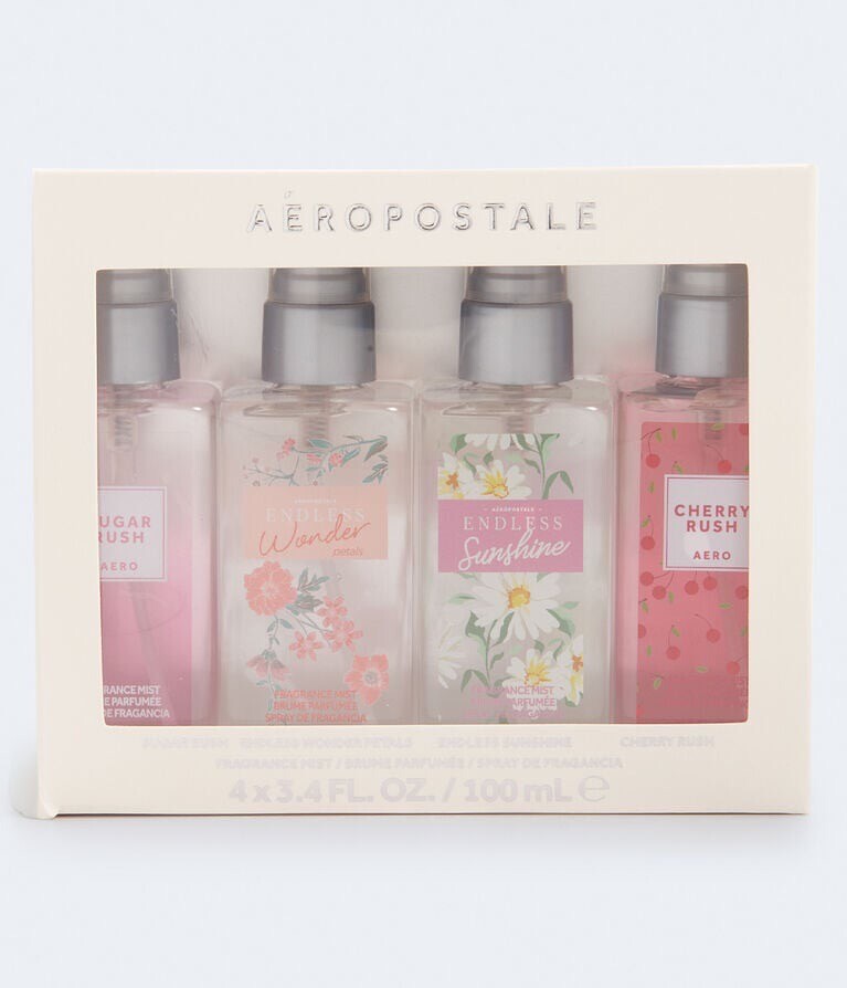 Aeropostale Fragrance Mist Sugar Rush Endless Wonder Petals Endless Sunshine Set