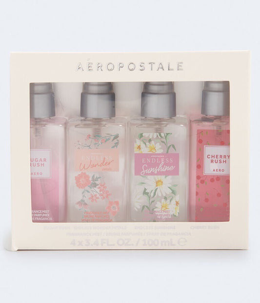 Aeropostale Fragrance Mist Sugar Rush Endless Wonder Petals Endless Sunshine Set