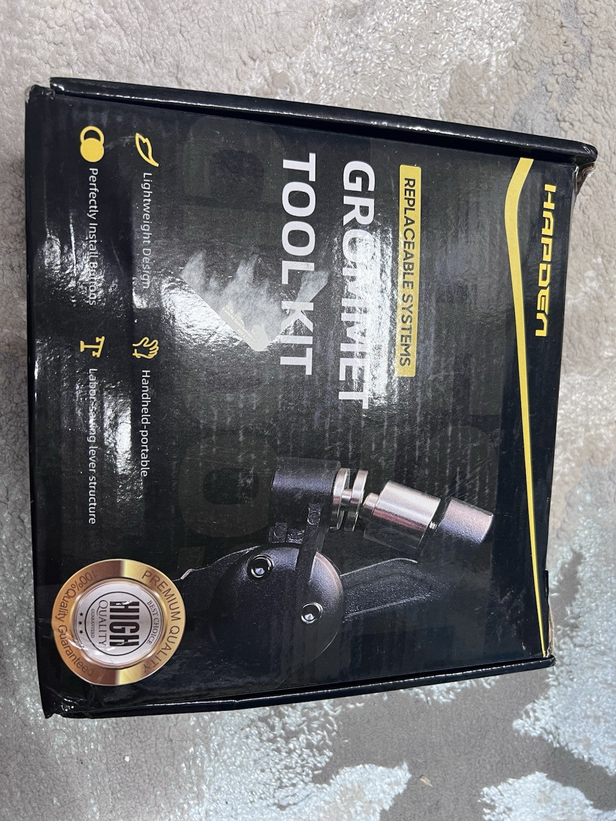 Hapden Grommet Tool Kit 10mm - Open Box