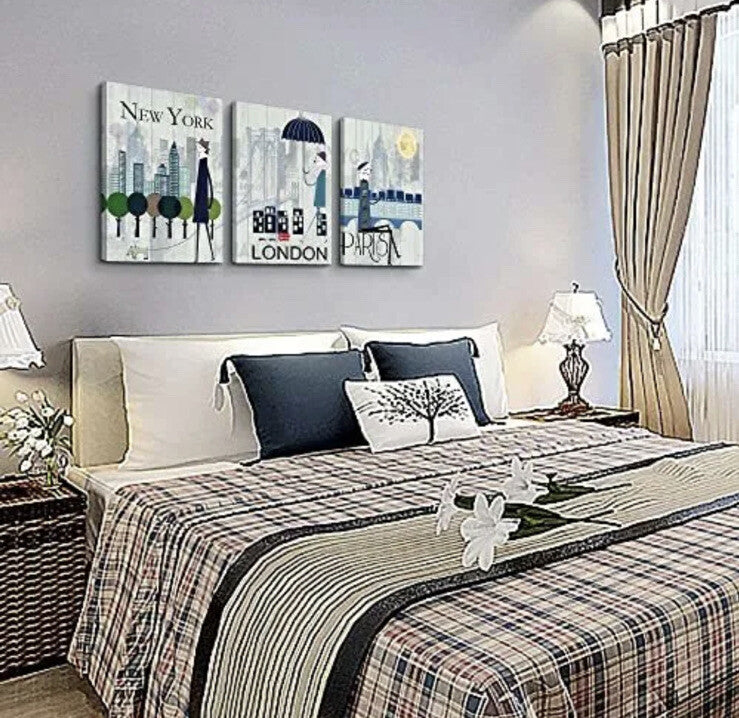 Canvas Wall Art For Living Room Family Wall Decorations For Bedroom Bathroom ...